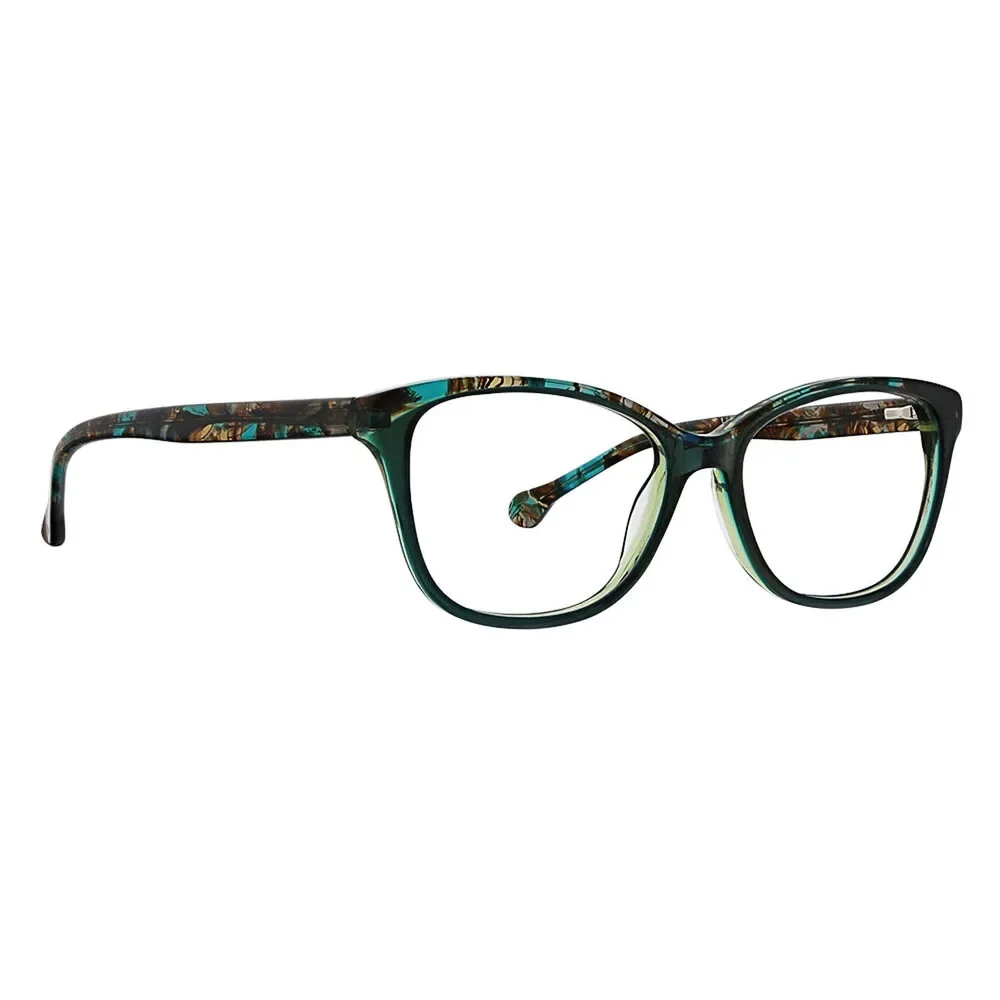 NWT Xoxo XOXO-SILVES-HUNTER-GREEN 56mm New Eyeglasses
